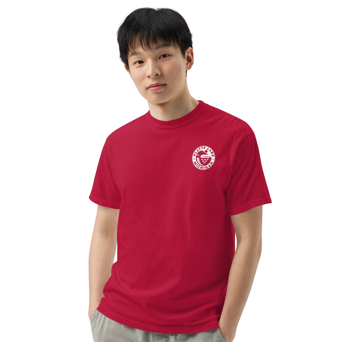 Loon Circle Unisex (Comfort Color) garment-dyed t-shirt