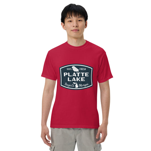 Platte Lake Badge logo - Unisex (Comfort Color) t-shirt
