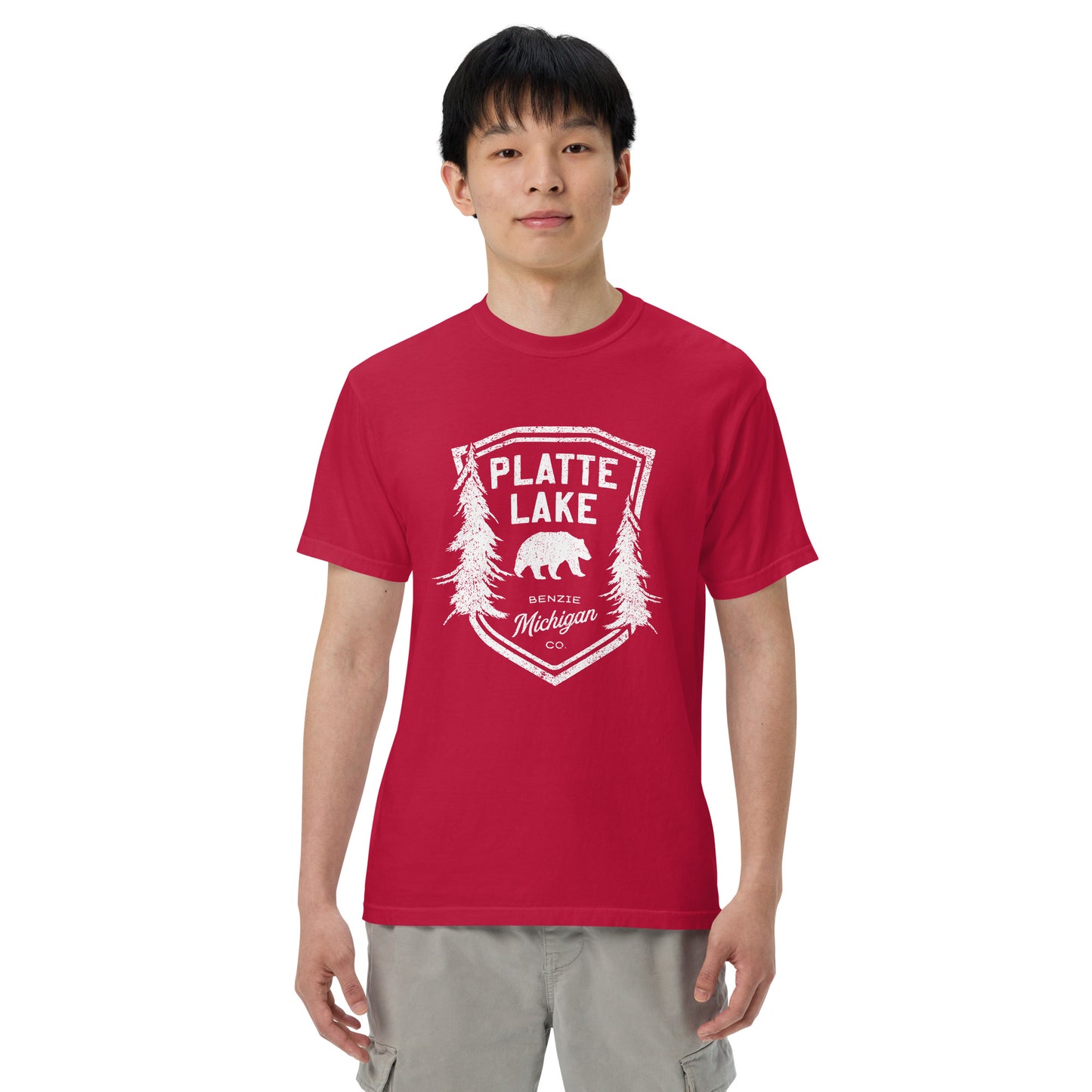 Platte Bear - Unisex (Comfort Color) t-shirt