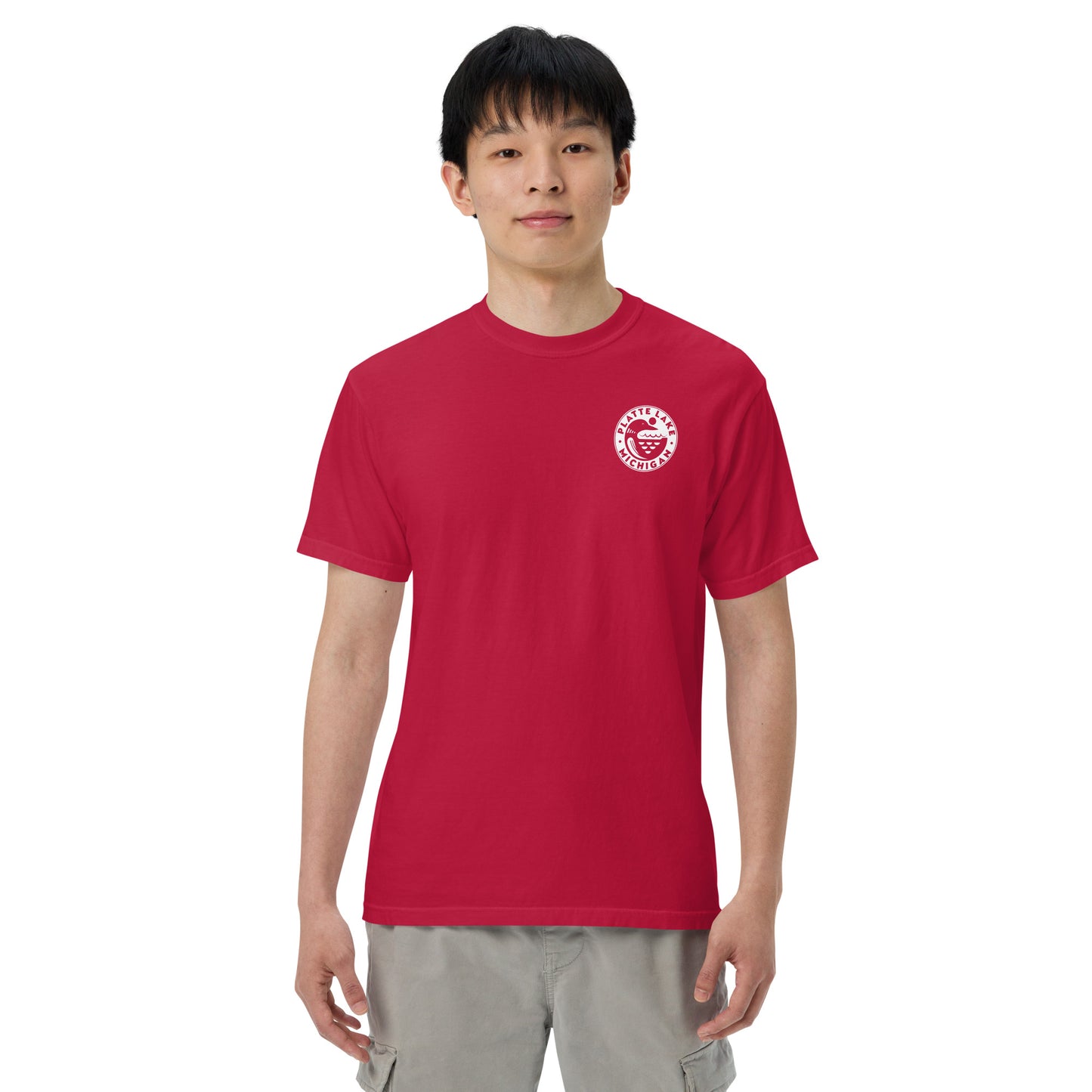 Loon Circle Unisex (Comfort Color) garment-dyed t-shirt