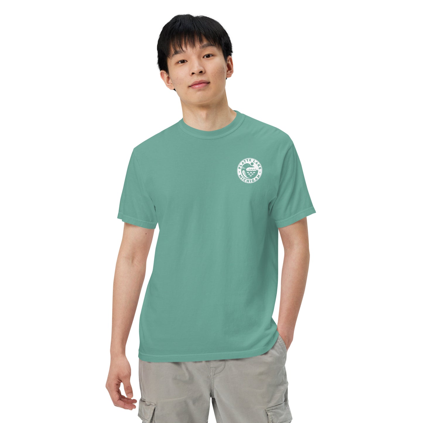 Loon Circle Unisex (Comfort Color) garment-dyed t-shirt