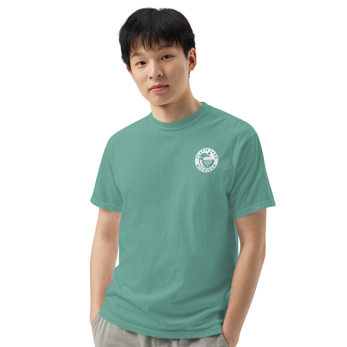 Loon Circle Unisex (Comfort Color) garment-dyed t-shirt