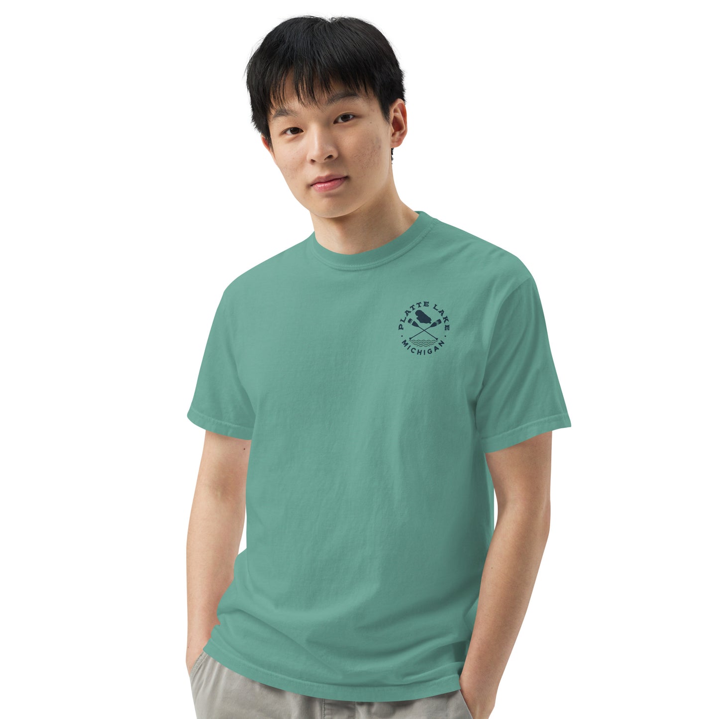 Platte Cross Paddles Unisex (Comfort Colors) t-shirt