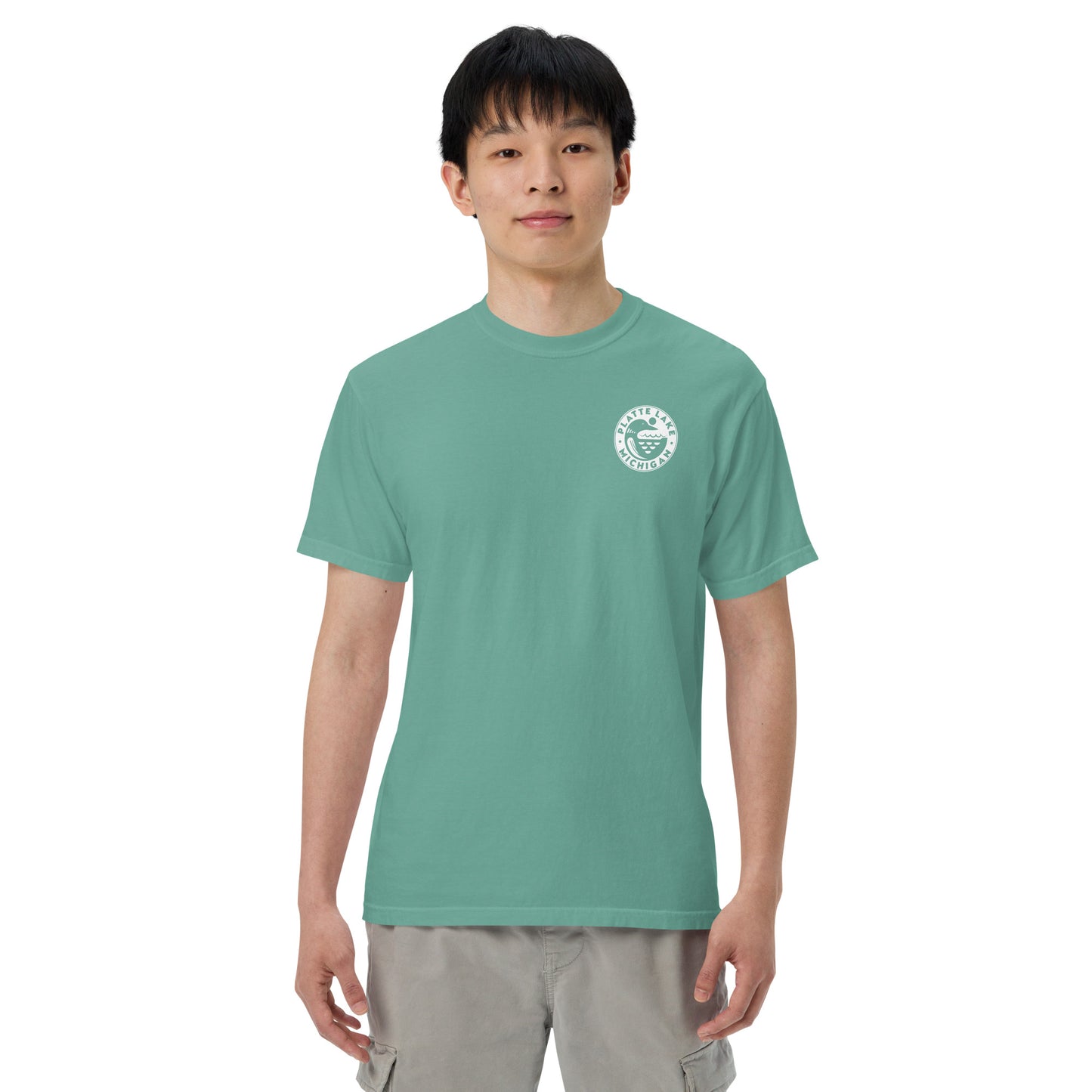 Loon Circle Unisex (Comfort Color) garment-dyed t-shirt