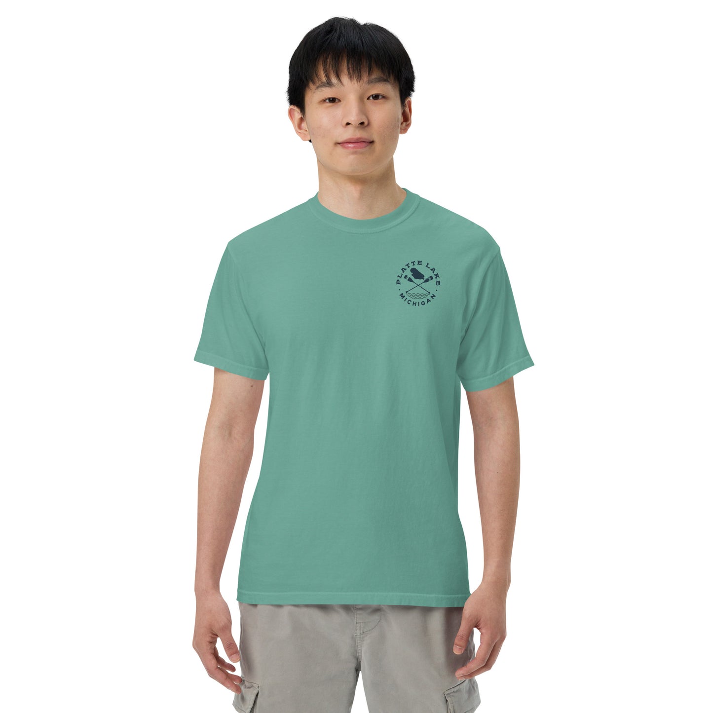 Platte Cross Paddles Unisex (Comfort Colors) t-shirt
