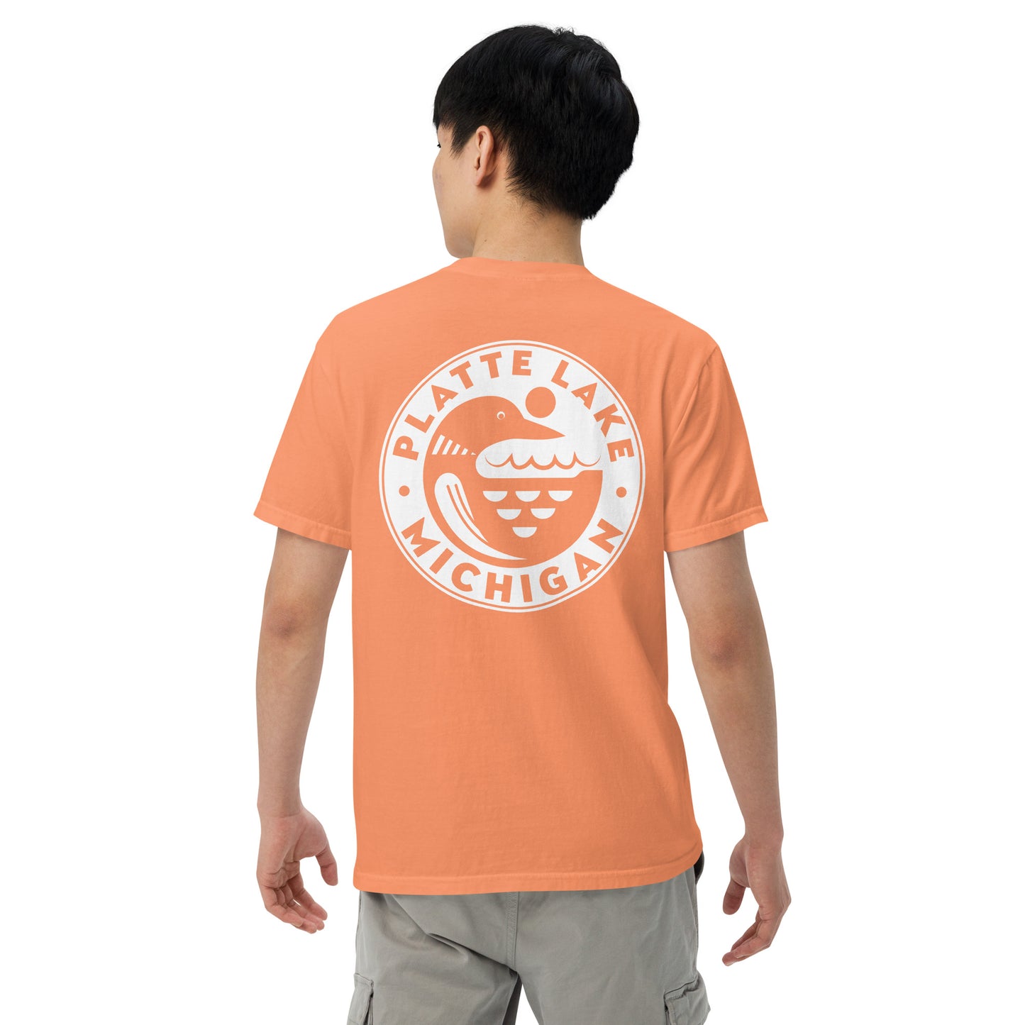 Loon Circle Unisex (Comfort Color) garment-dyed t-shirt