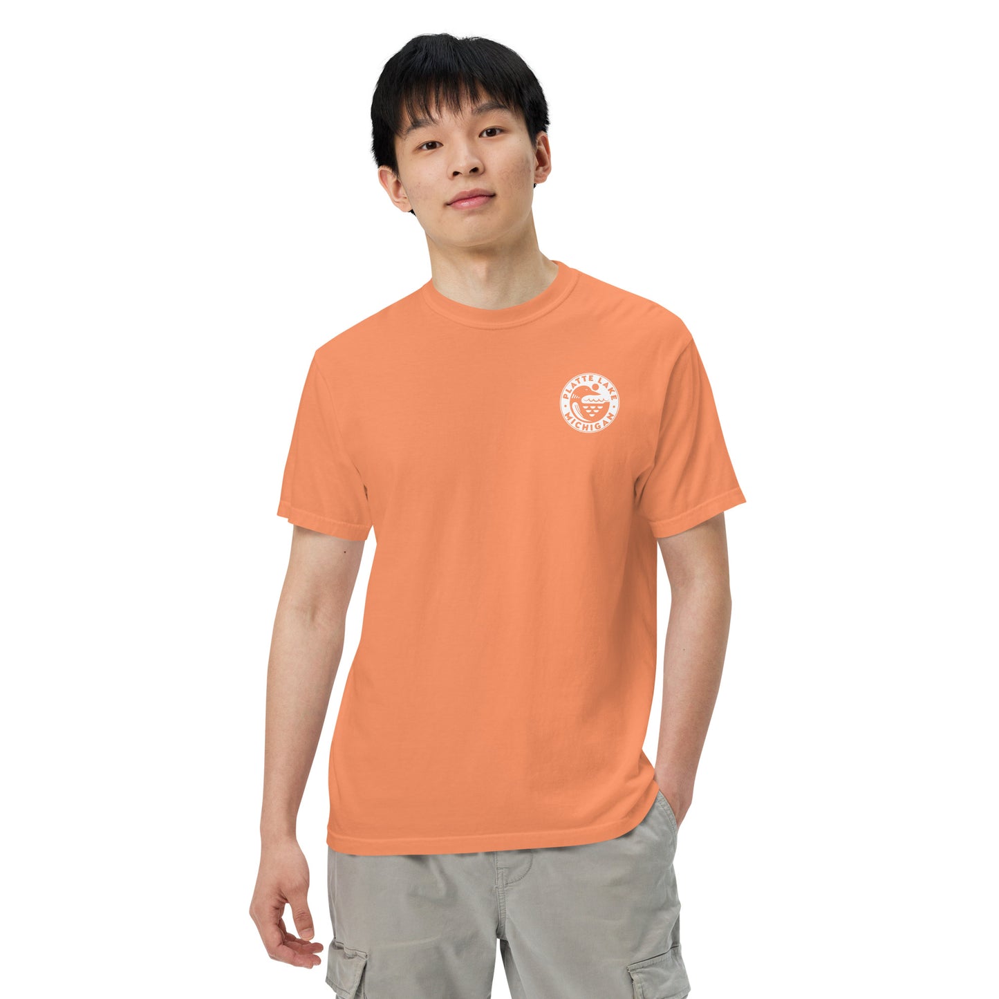 Loon Circle Unisex (Comfort Color) garment-dyed t-shirt