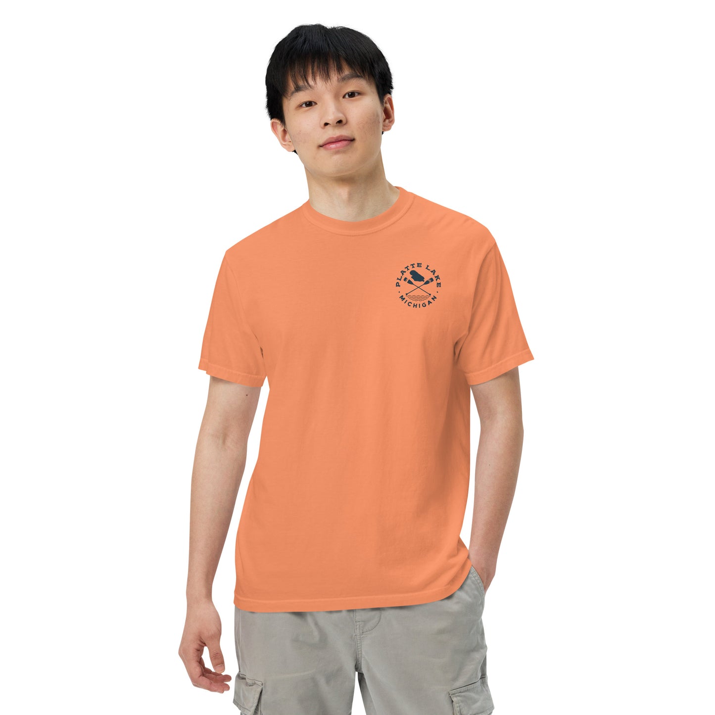 Platte Cross Paddles Unisex (Comfort Colors) t-shirt
