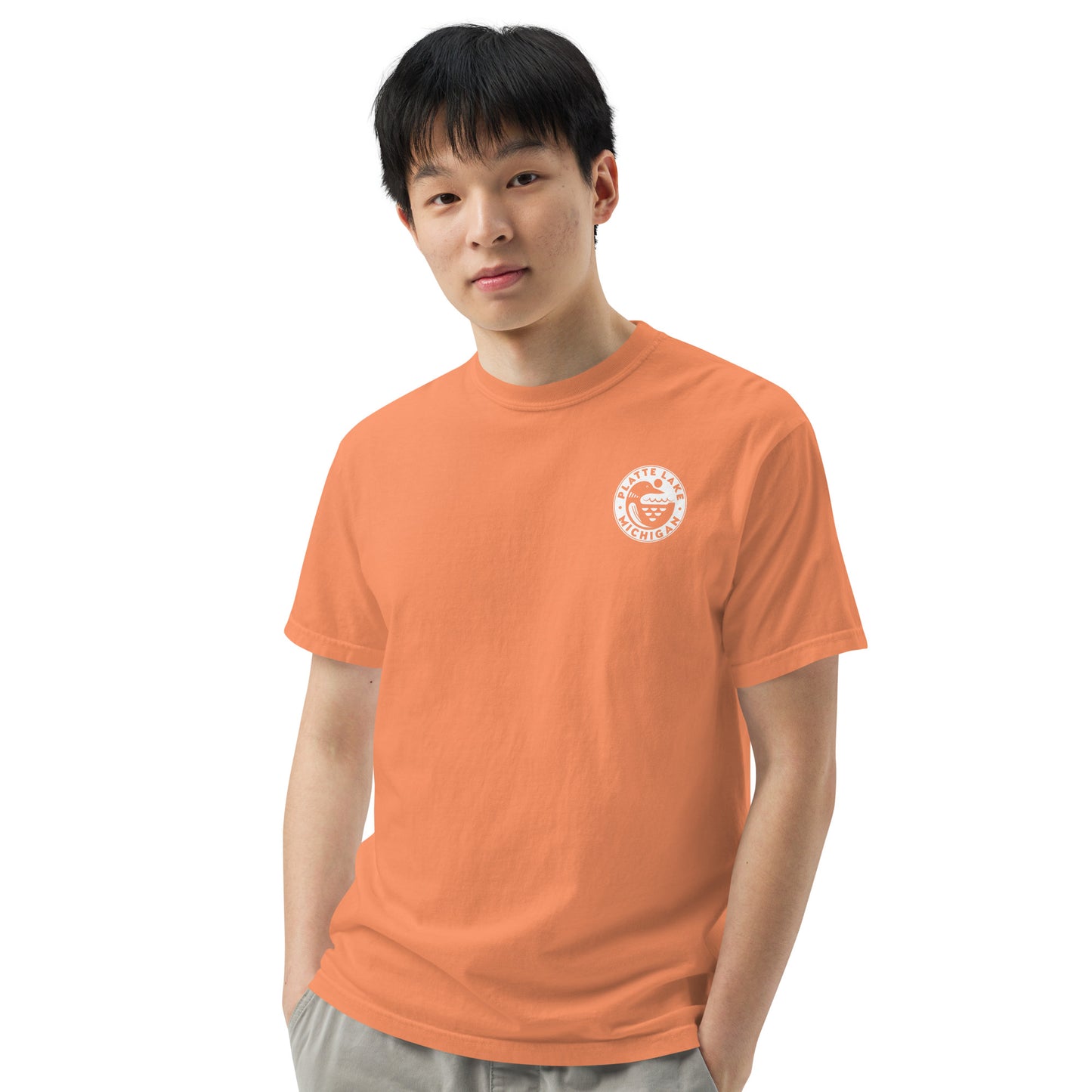 Loon Circle Unisex (Comfort Color) garment-dyed t-shirt