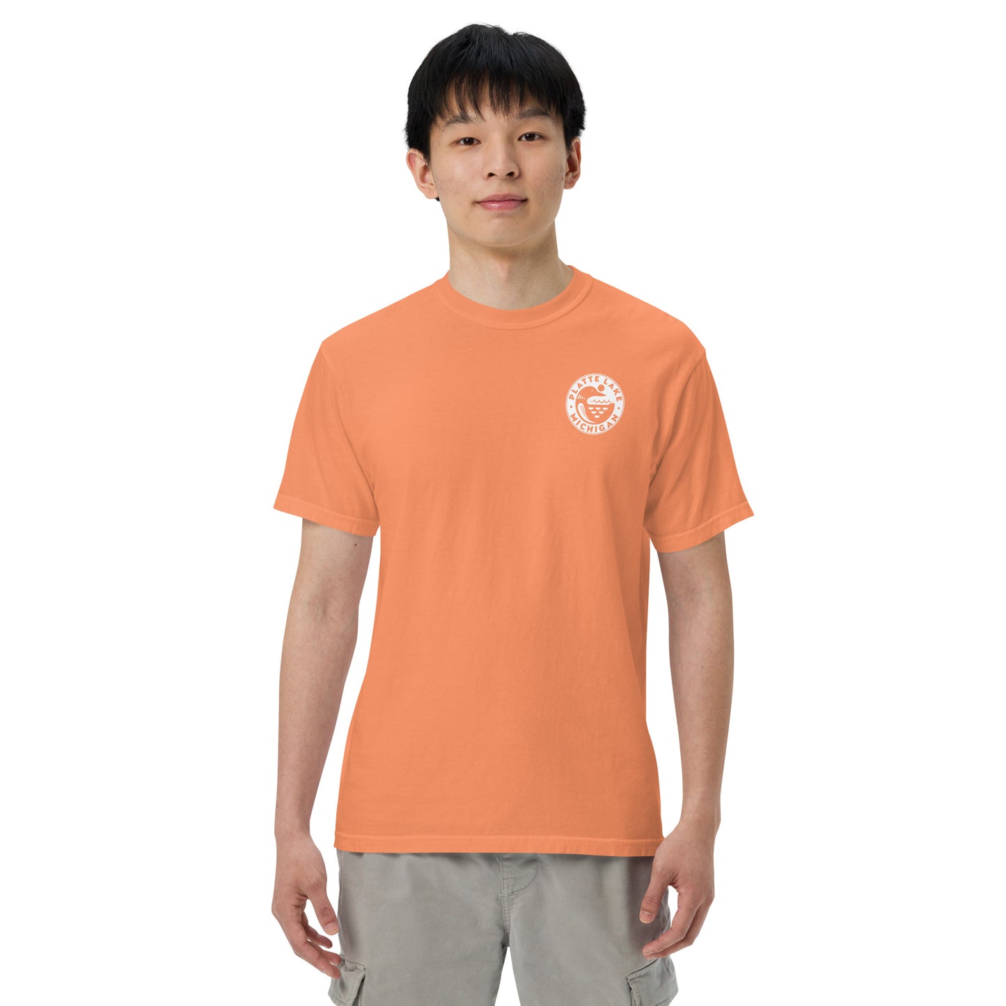 Loon Circle Unisex (Comfort Color) garment-dyed t-shirt