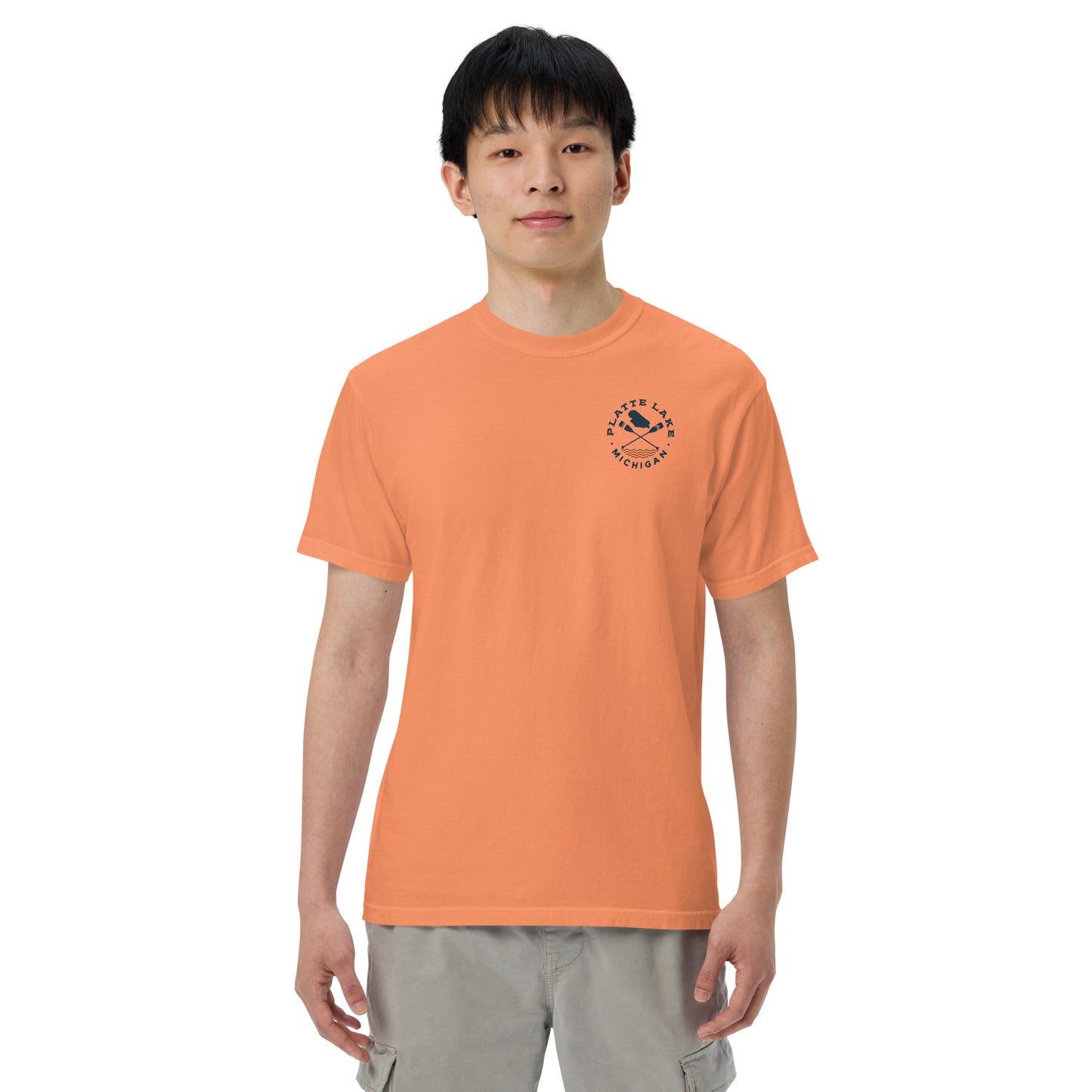 Platte Cross Paddles Unisex (Comfort Colors) t-shirt