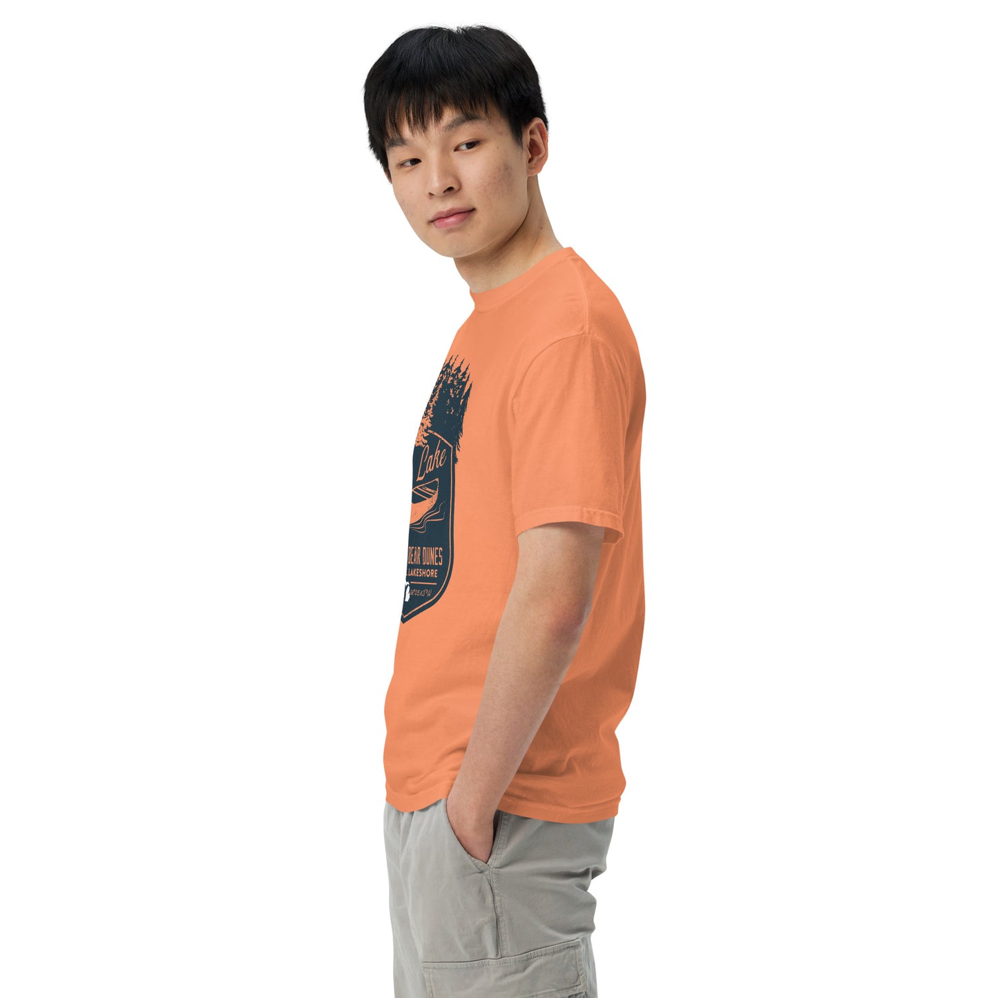 Platte canoe - Unisex (Comfort Color) garment-dyed t-shirt