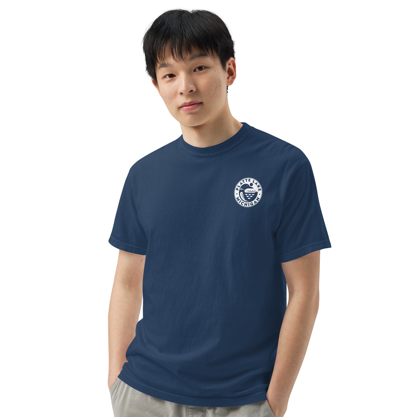 Loon Circle Unisex (Comfort Color) garment-dyed t-shirt