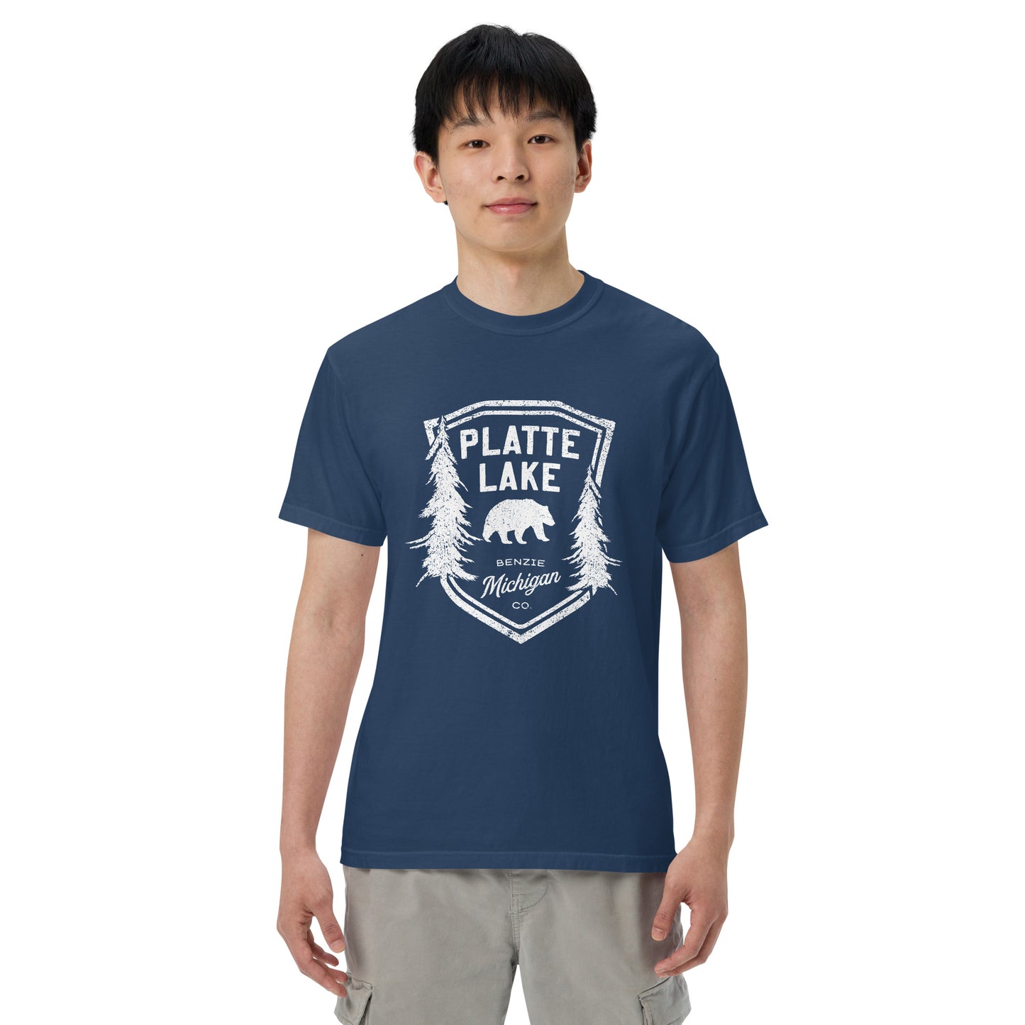 Platte Bear - Unisex (Comfort Color) t-shirt