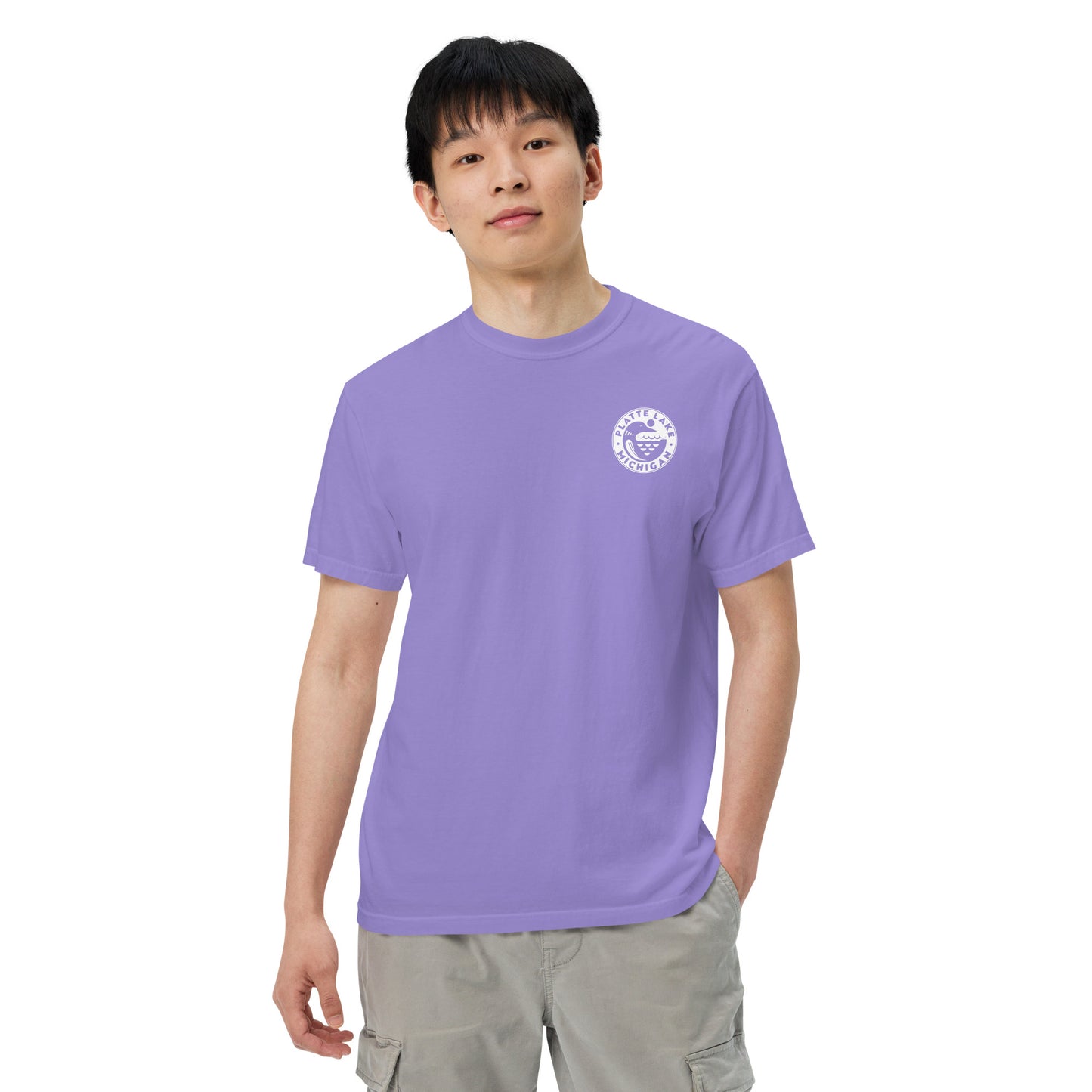Loon Circle Unisex (Comfort Color) garment-dyed t-shirt