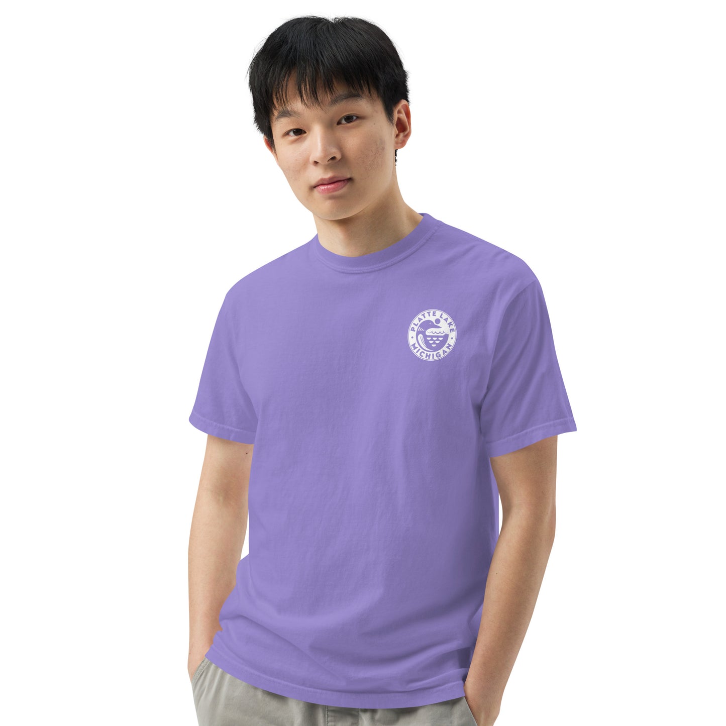 Loon Circle Unisex (Comfort Color) garment-dyed t-shirt