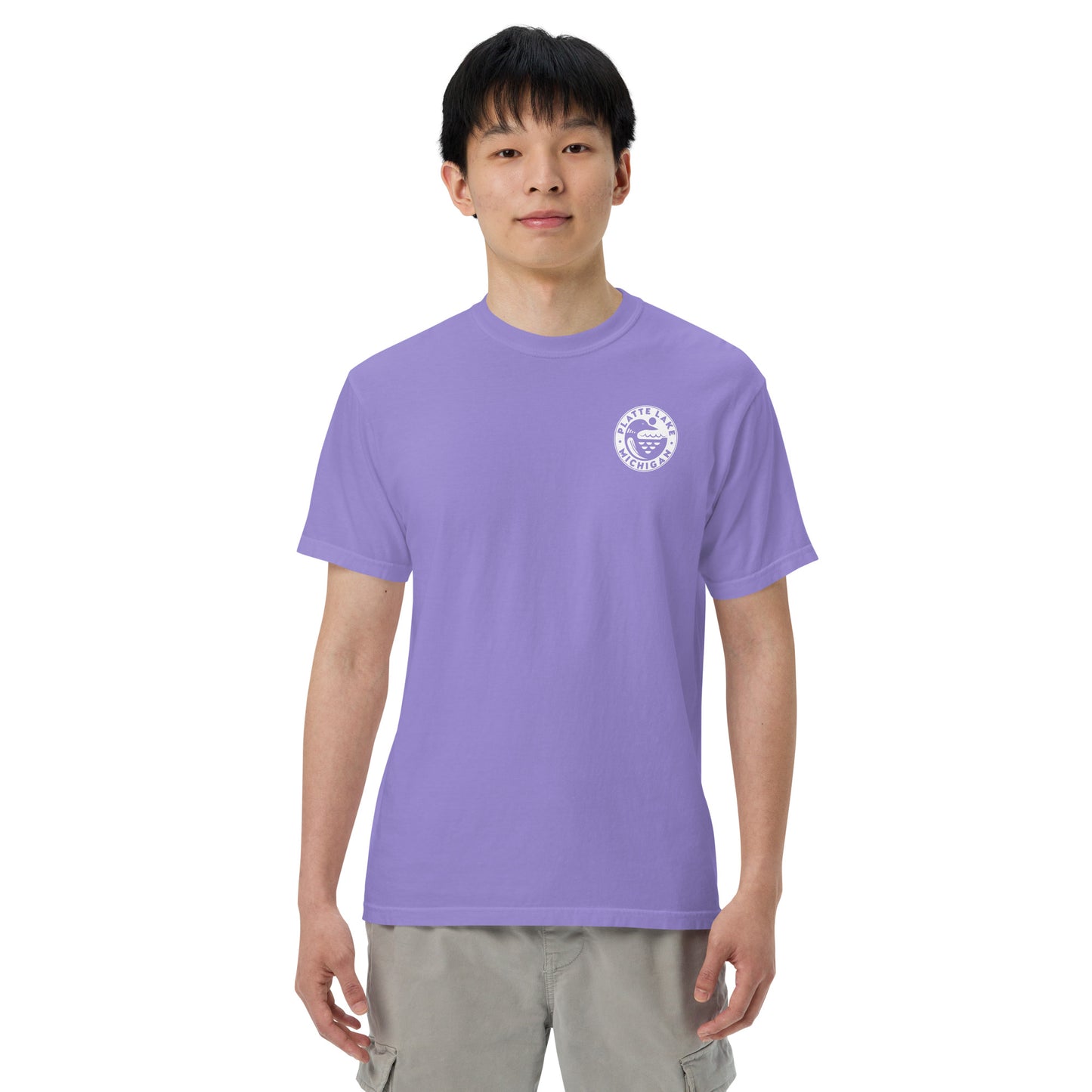 Loon Circle Unisex (Comfort Color) garment-dyed t-shirt