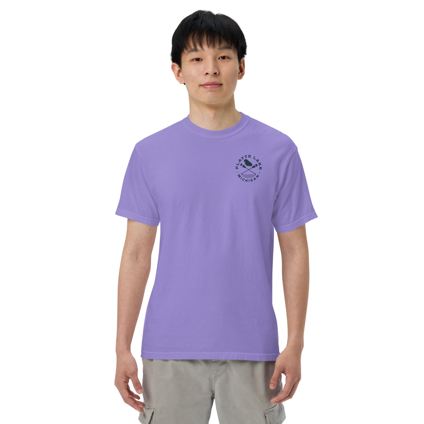 Platte Cross Paddles Unisex (Comfort Colors) t-shirt