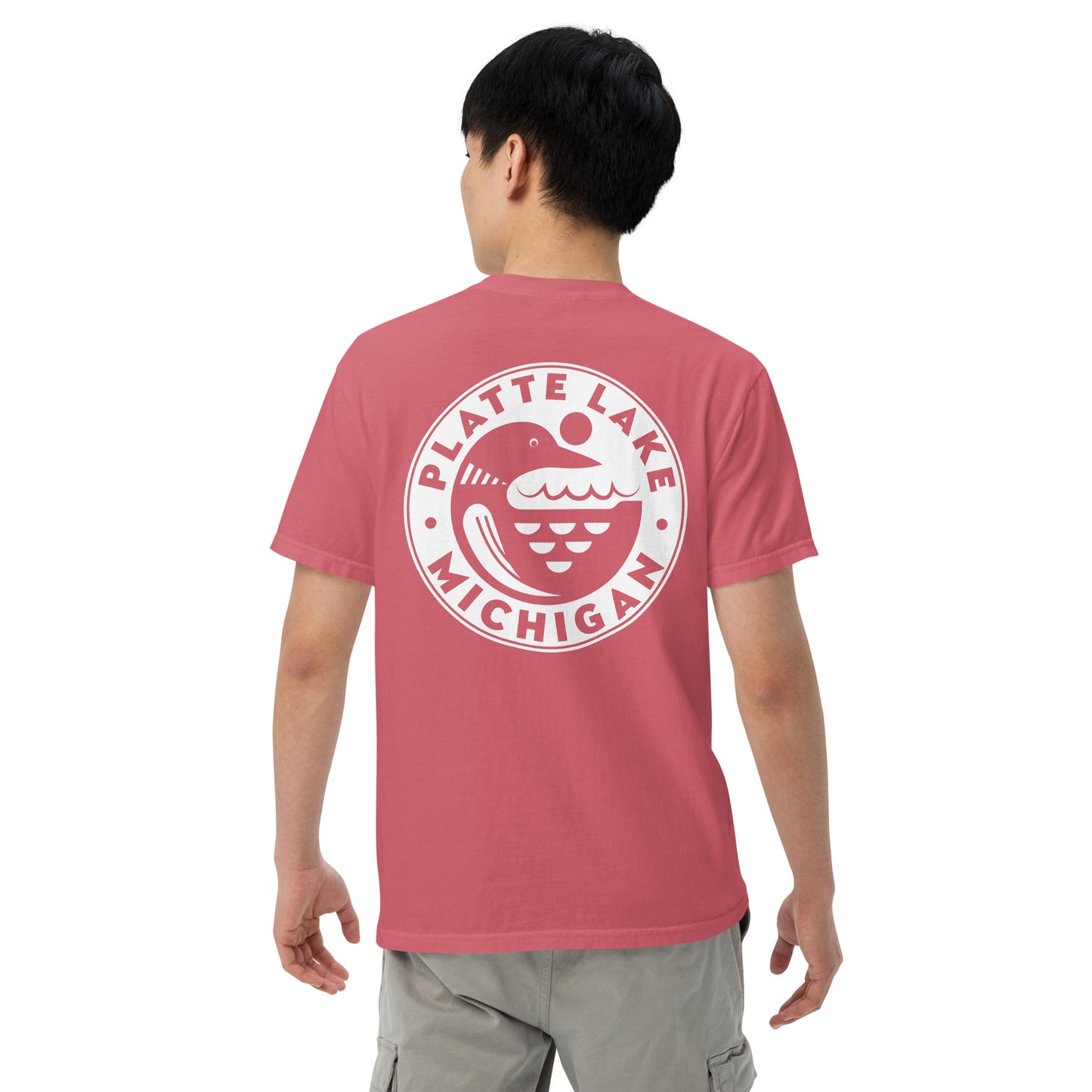 Loon Circle Unisex (Comfort Color) garment-dyed t-shirt