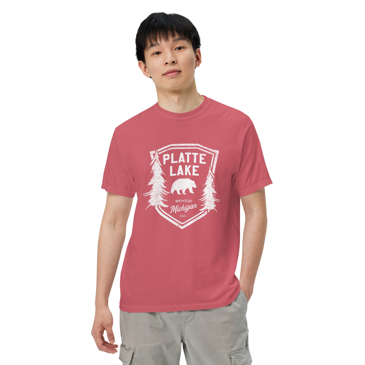 Platte Bear - Unisex (Comfort Color) t-shirt