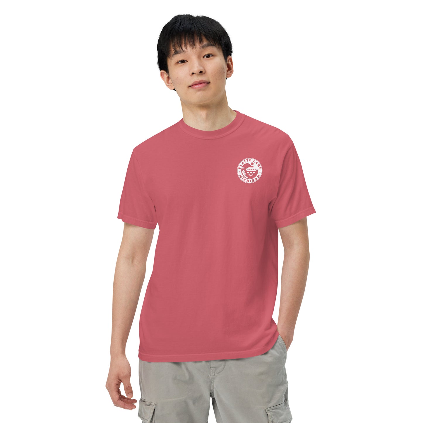 Loon Circle Unisex (Comfort Color) garment-dyed t-shirt