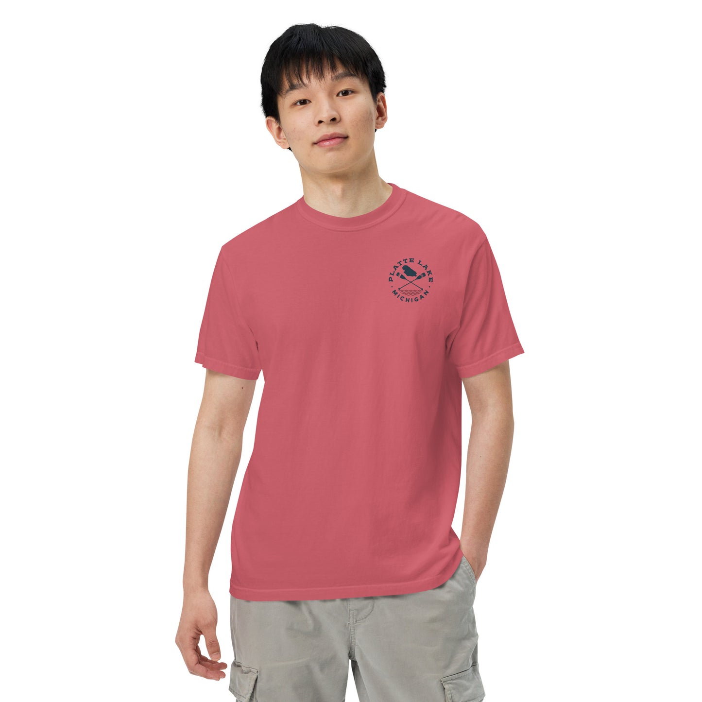 Platte Cross Paddles Unisex (Comfort Colors) t-shirt