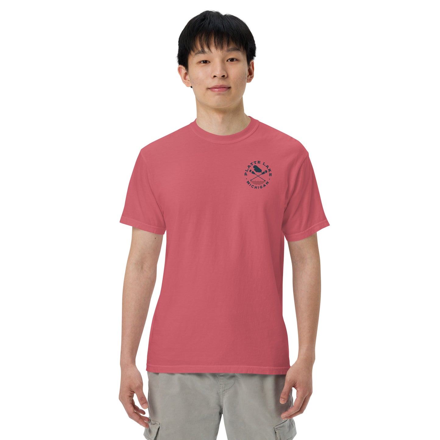 Platte Cross Paddles Unisex (Comfort Colors) t-shirt