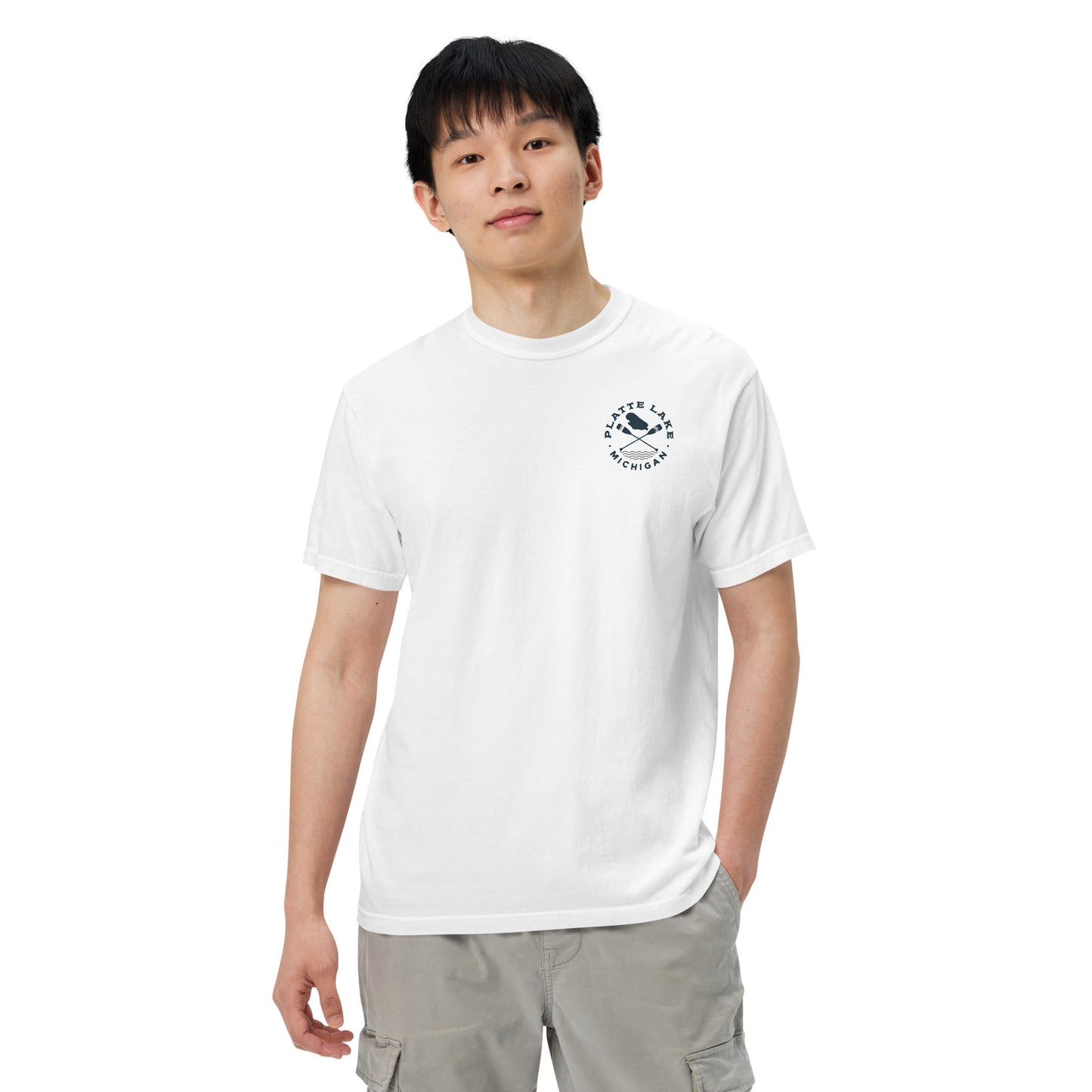 Platte Cross Paddles Unisex (Comfort Colors) t-shirt