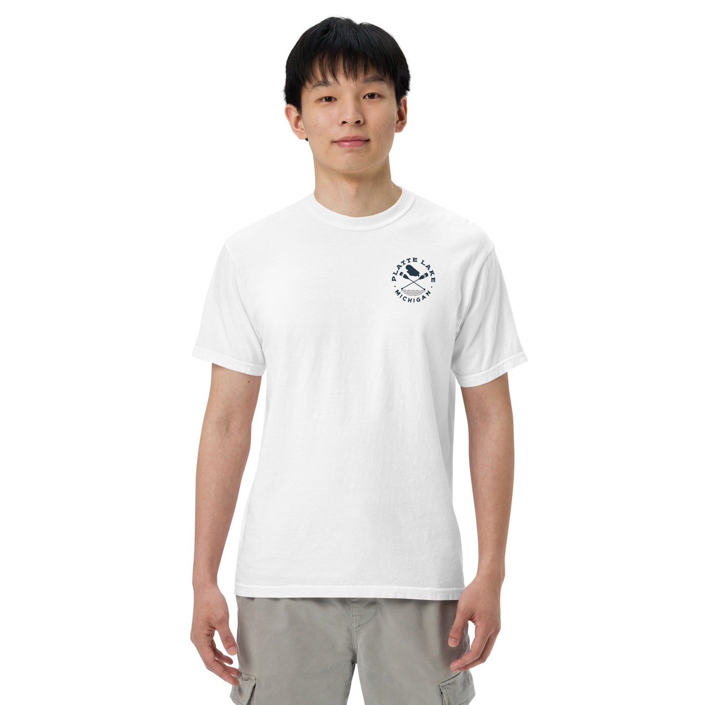 Platte Cross Paddles Unisex (Comfort Colors) t-shirt
