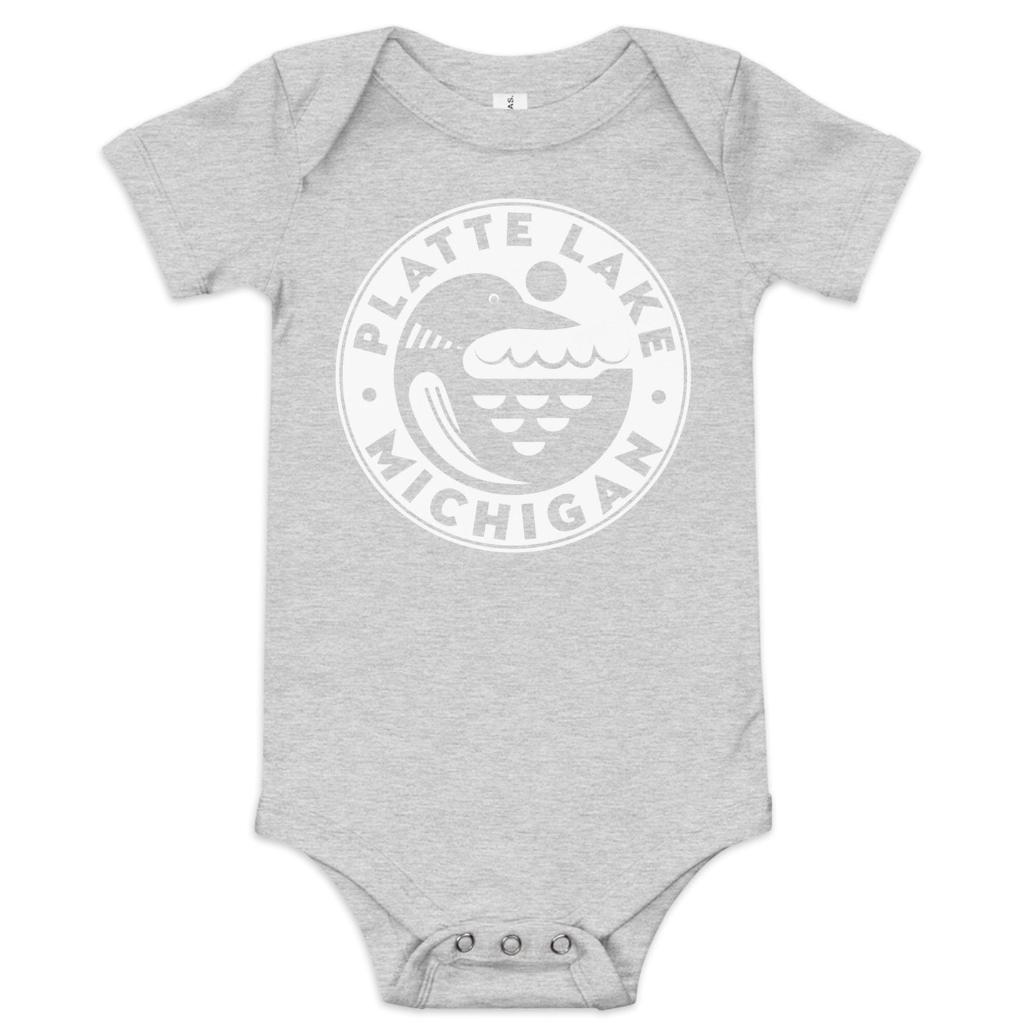 Baby short sleeve one piece (Loon circle)