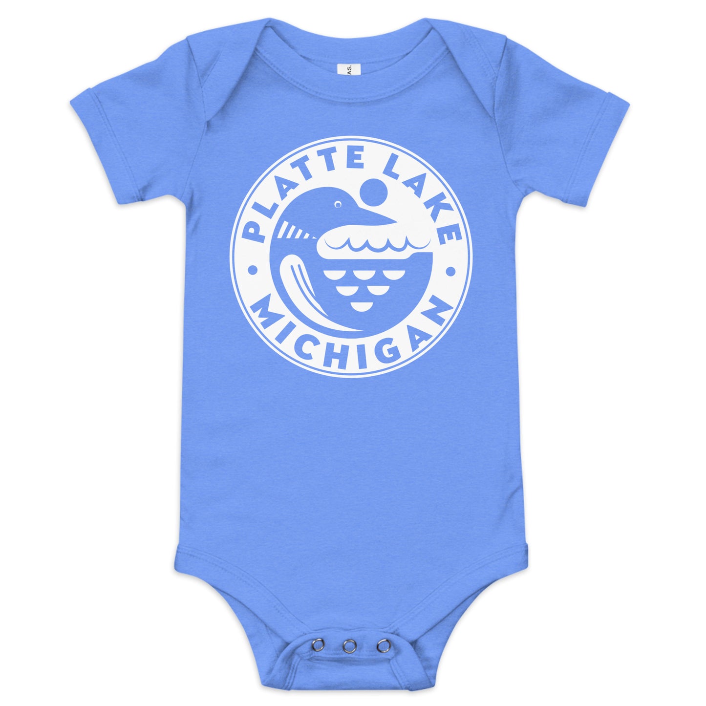 Baby short sleeve one piece (Loon circle)