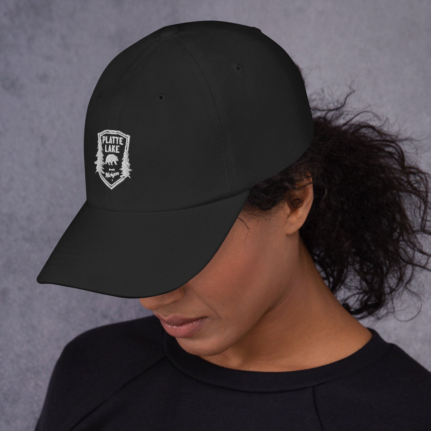 Platte bear baseball cap
