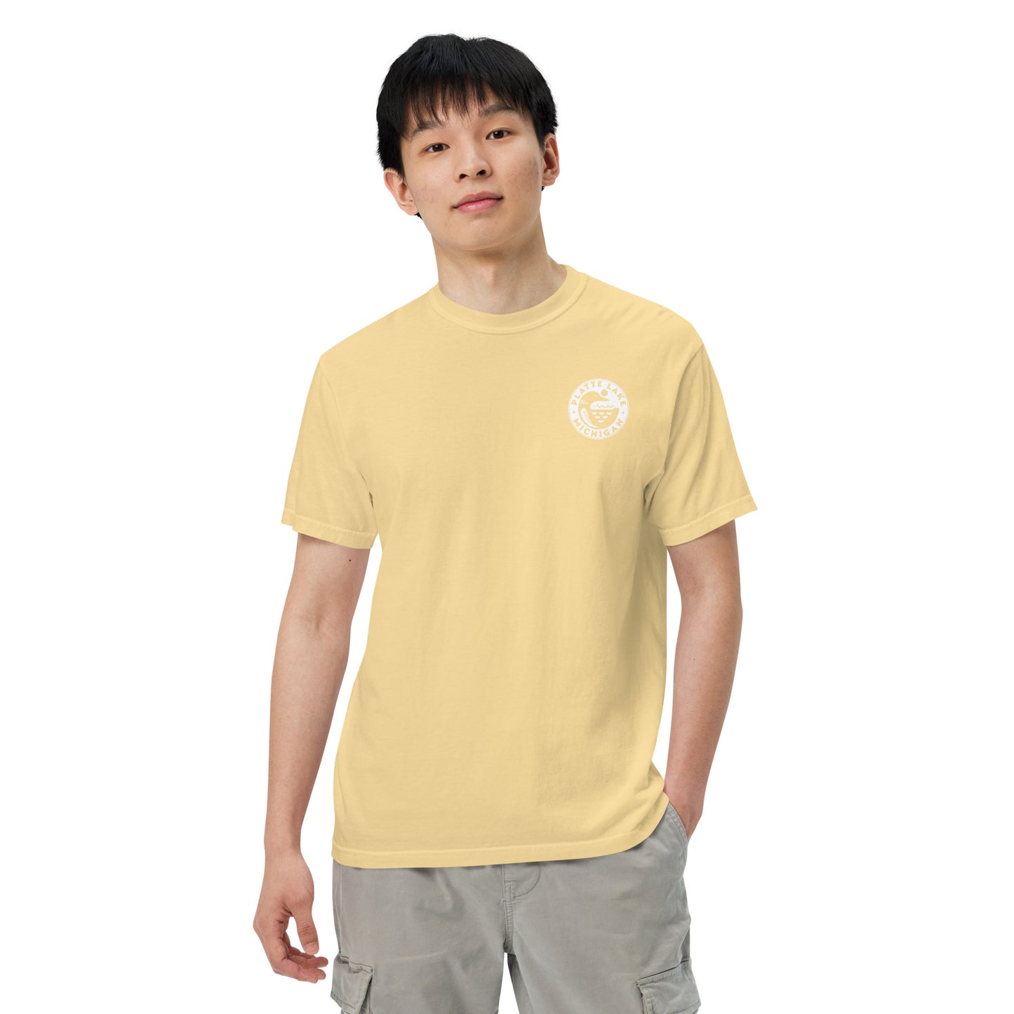 Loon Circle Unisex (Comfort Color) garment-dyed t-shirt