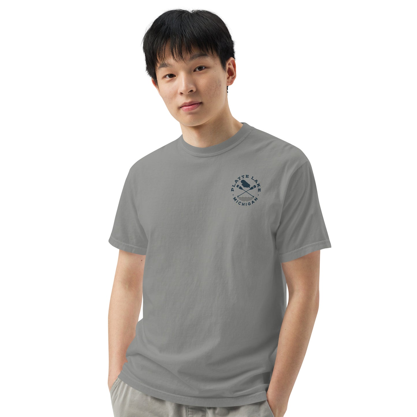 Platte Cross Paddles Unisex (Comfort Colors) t-shirt