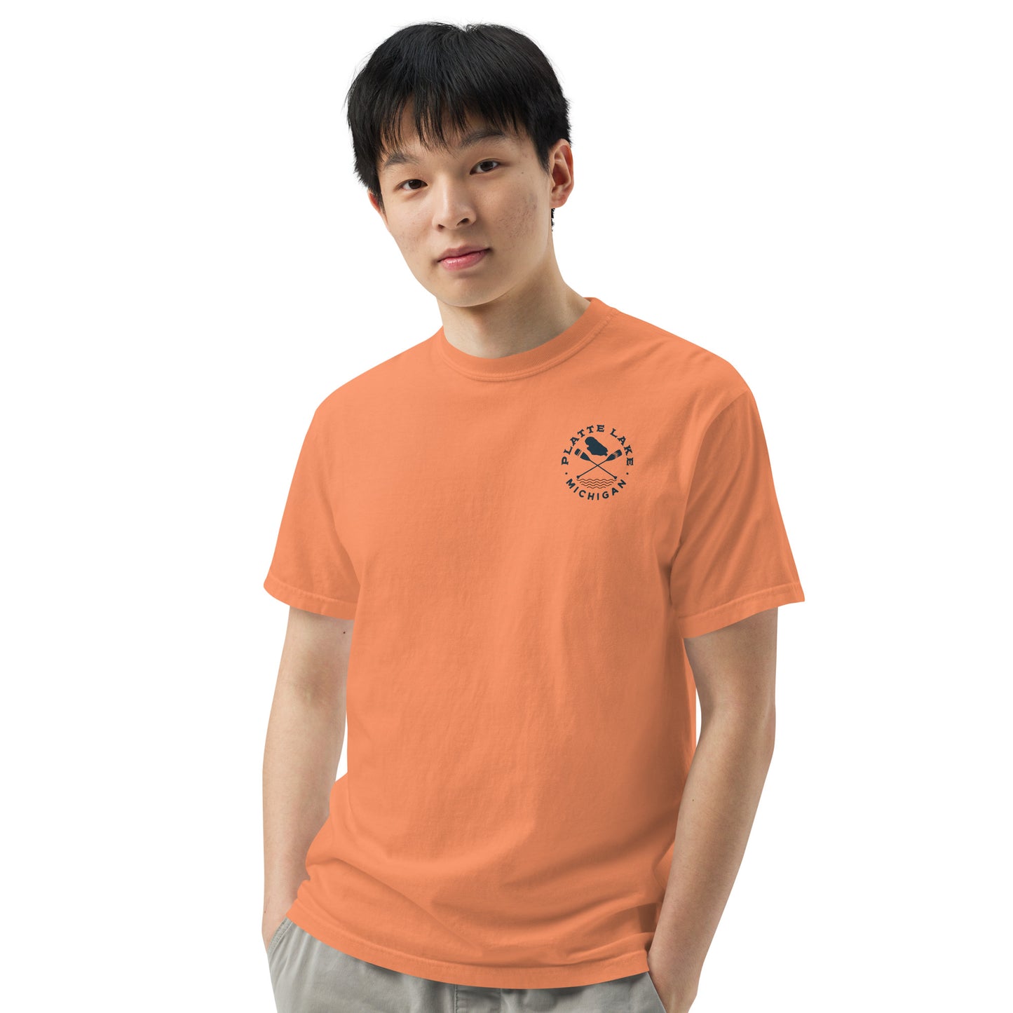 Platte Cross Paddles Unisex (Comfort Colors) t-shirt