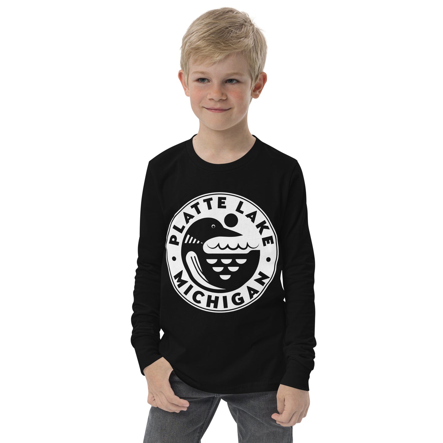 Youth long sleeve tee Loon