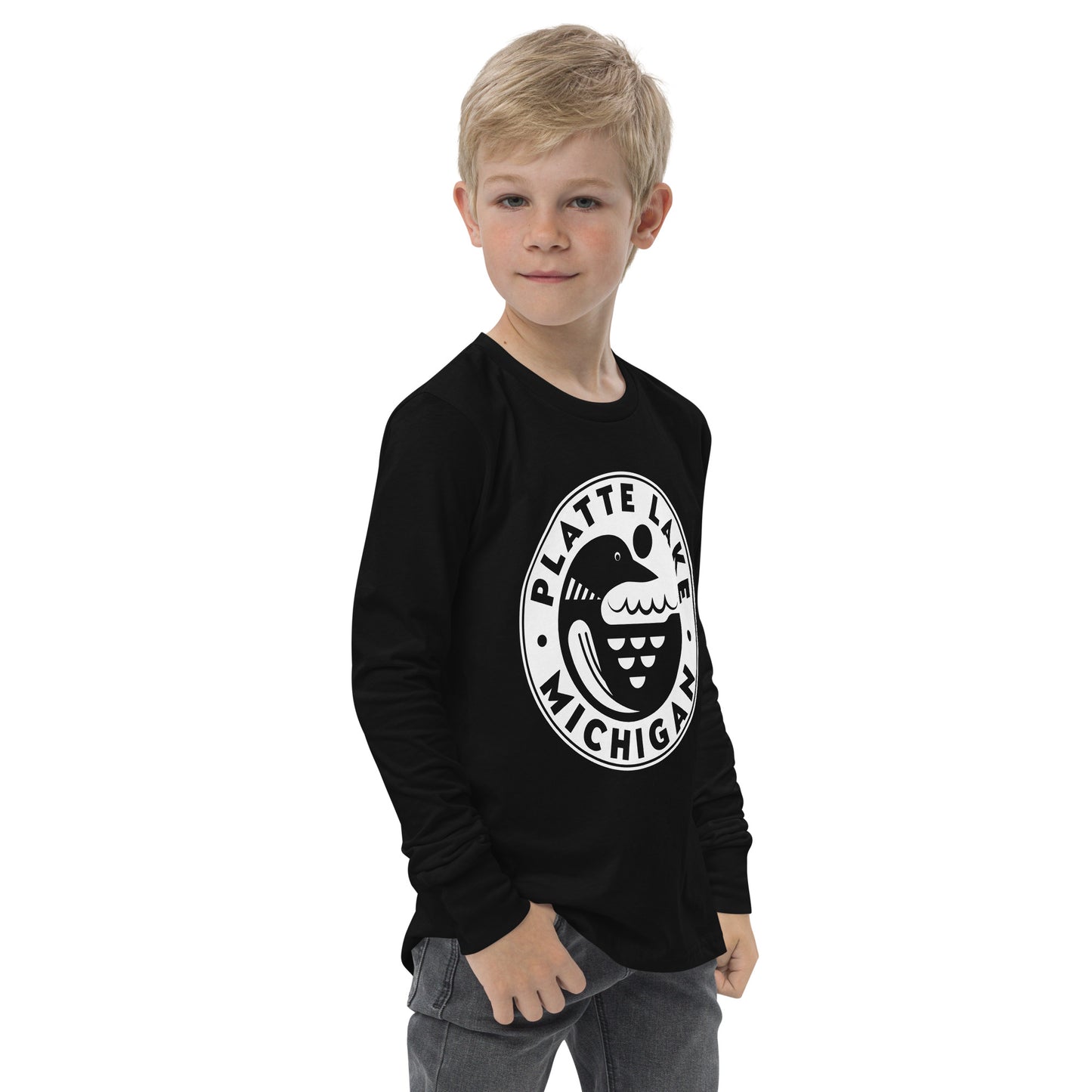 Youth long sleeve tee Loon