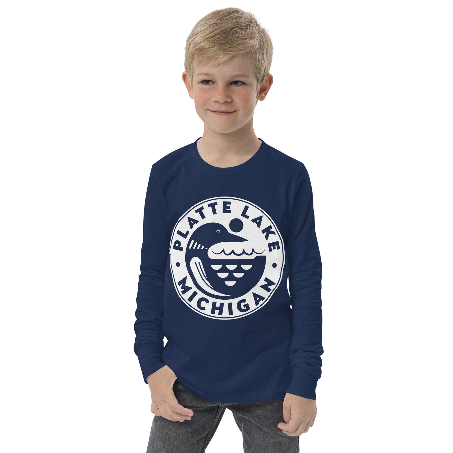 Youth long sleeve tee Loon