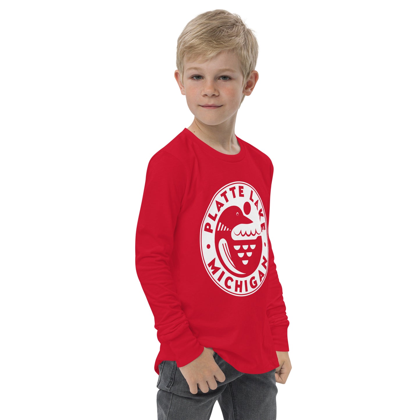 Youth long sleeve tee Loon