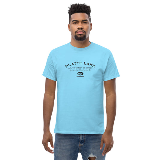 Men's Classic Tee - A Living Body of Water monitored by PLIA